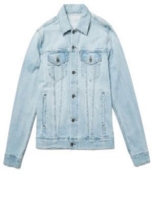 Light Wash Denim Jacket, sample style