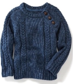 Cable Knit Sweater, sample style