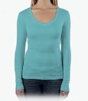 Long Sleeve Jersey Top, sample style