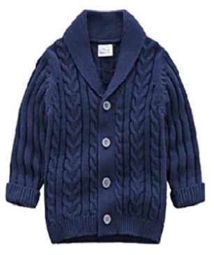 Shawl Collar Cardigan, sample style