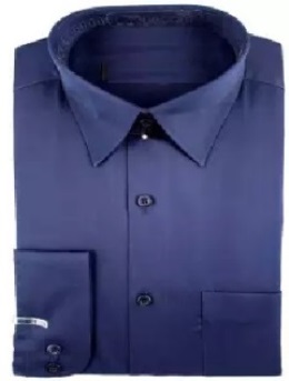 Navy Formal Shirt, sample style