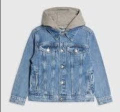 Hooded Denim Jacket