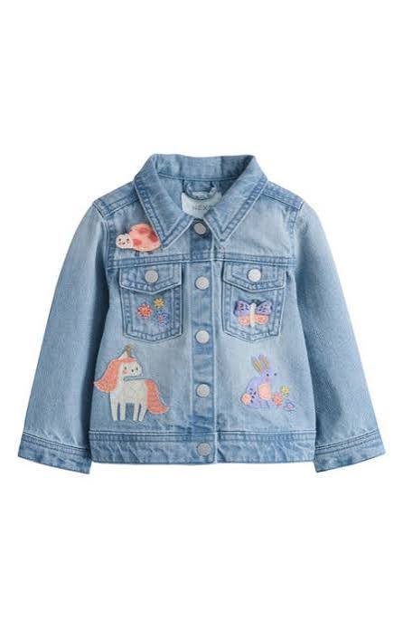 Embroidered Denim Jacket