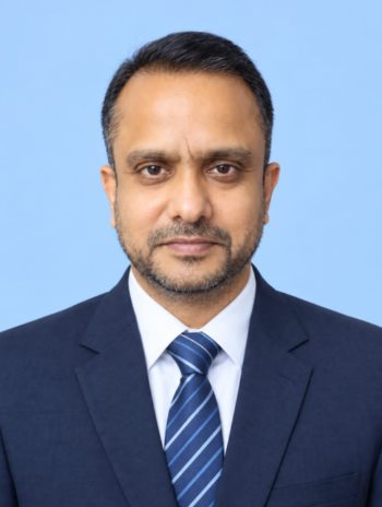 Portrait of A H M Sidique, Managing Director